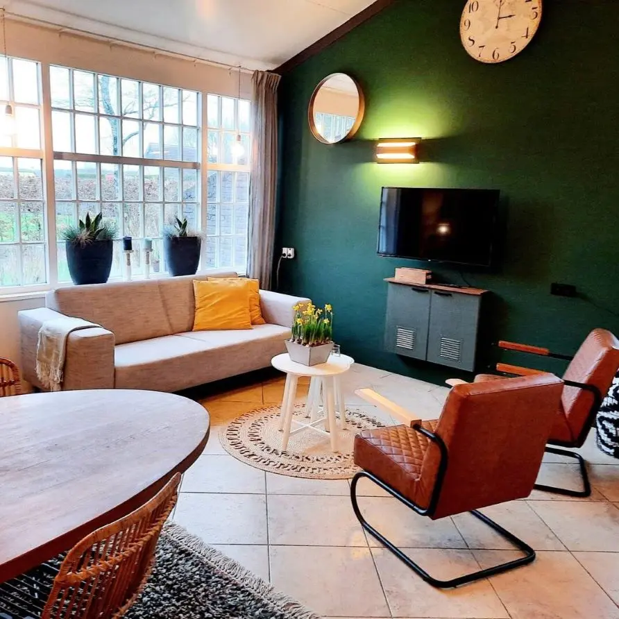 Woonkamer Bungalowpark Boerhaarsveld