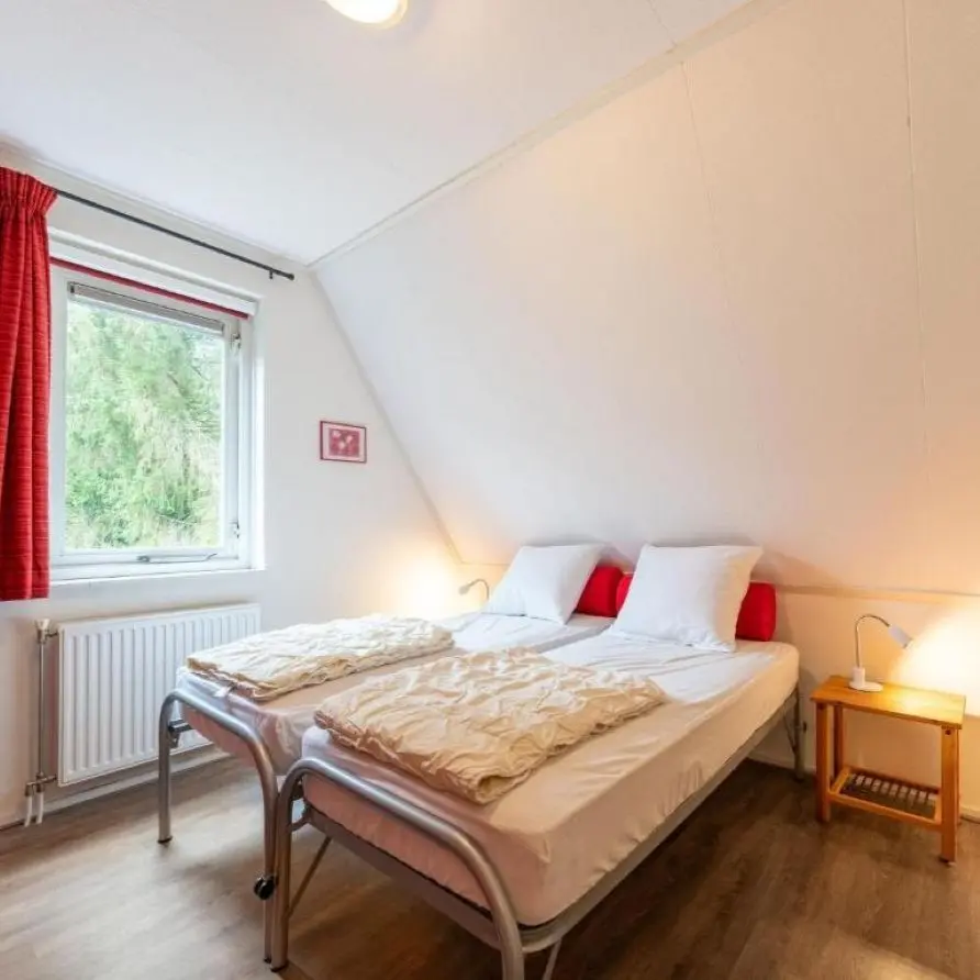 Slaapkamer Bungalowpark Boerhaarsveld