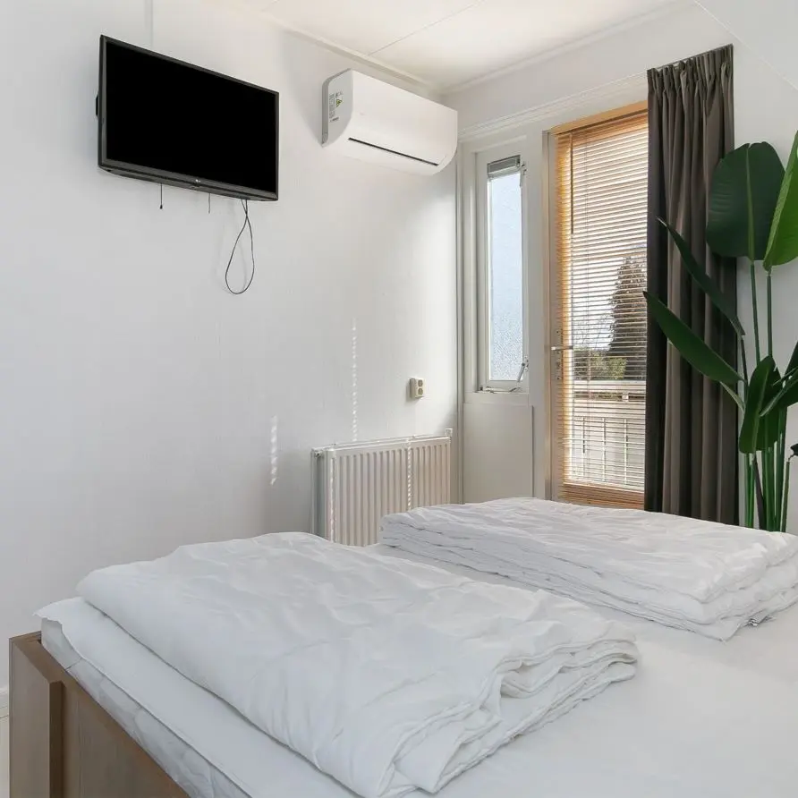 Slaapkamer Bungalowpark Boerhaarsveld