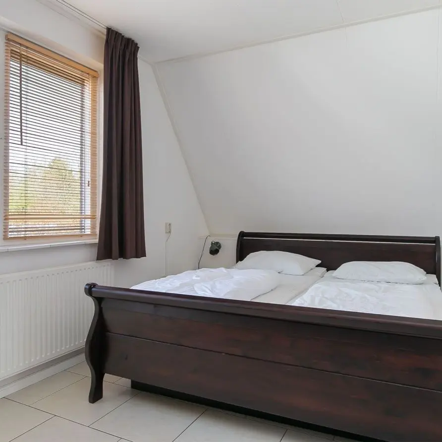 Slaapkamer Bungalowpark Boerhaarsveld