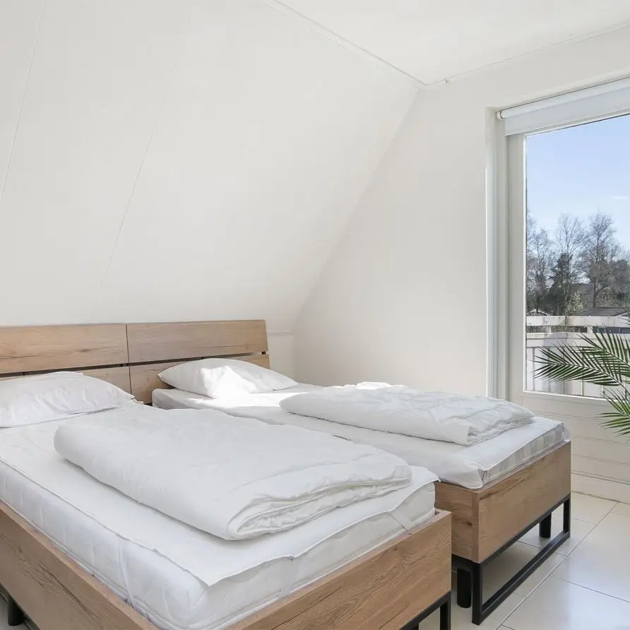 Slaapkamer Bungalowpark Boerhaarsveld