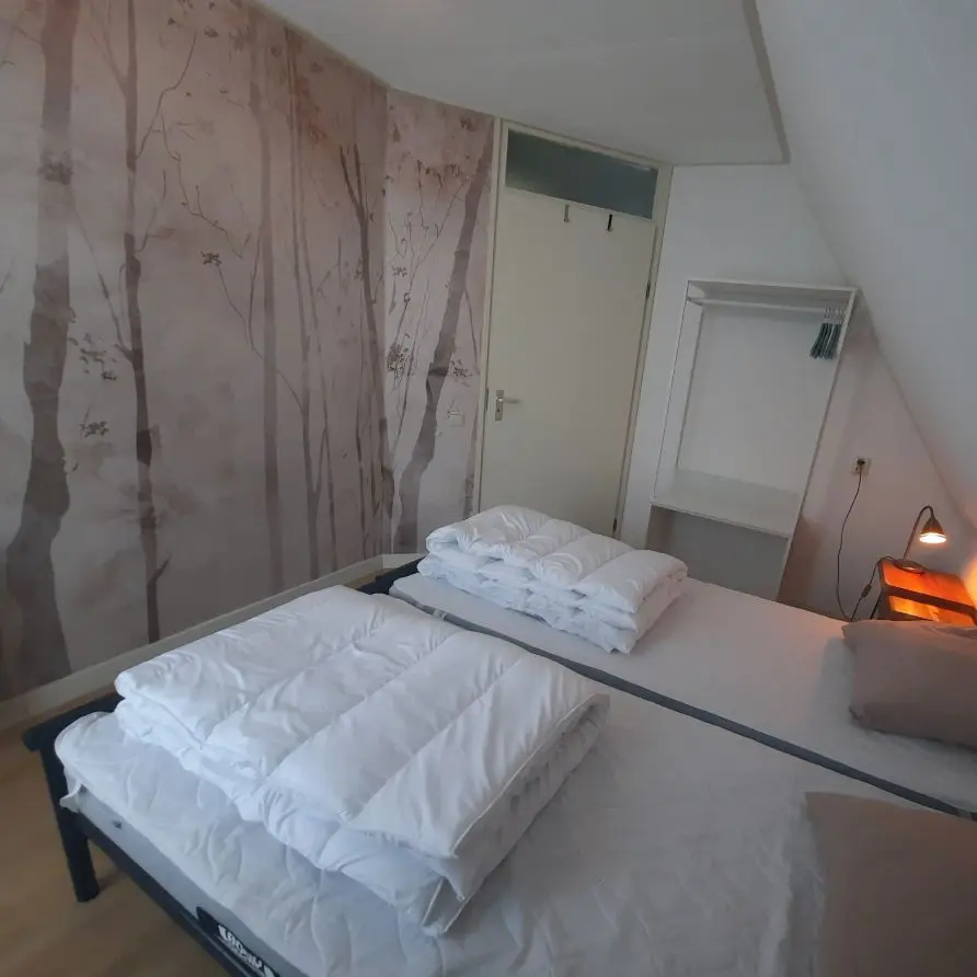 Slaapkamer Bungalowpark Boerhaarsveld